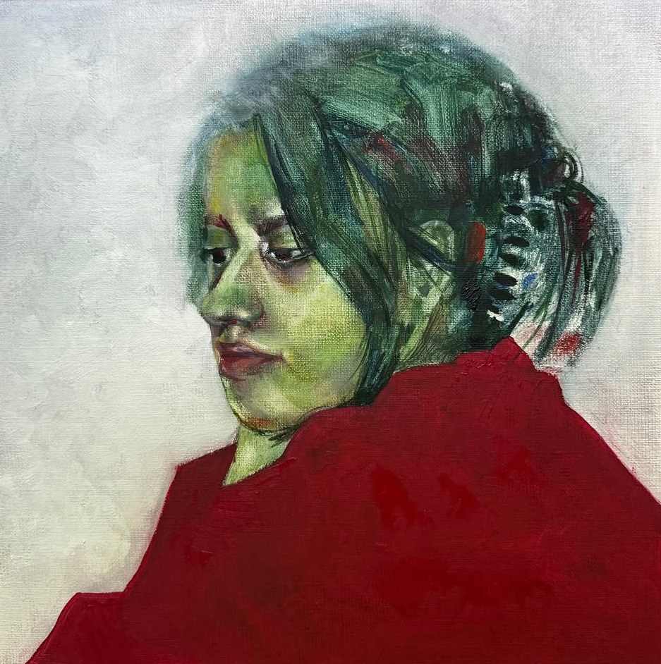 Sasha, oil painting on canvas